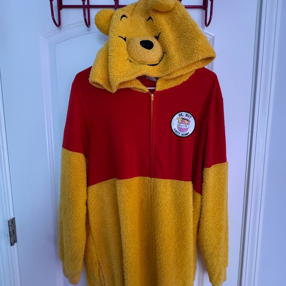 Disney Winnie the Pooh Onesie - Red and Yellow
